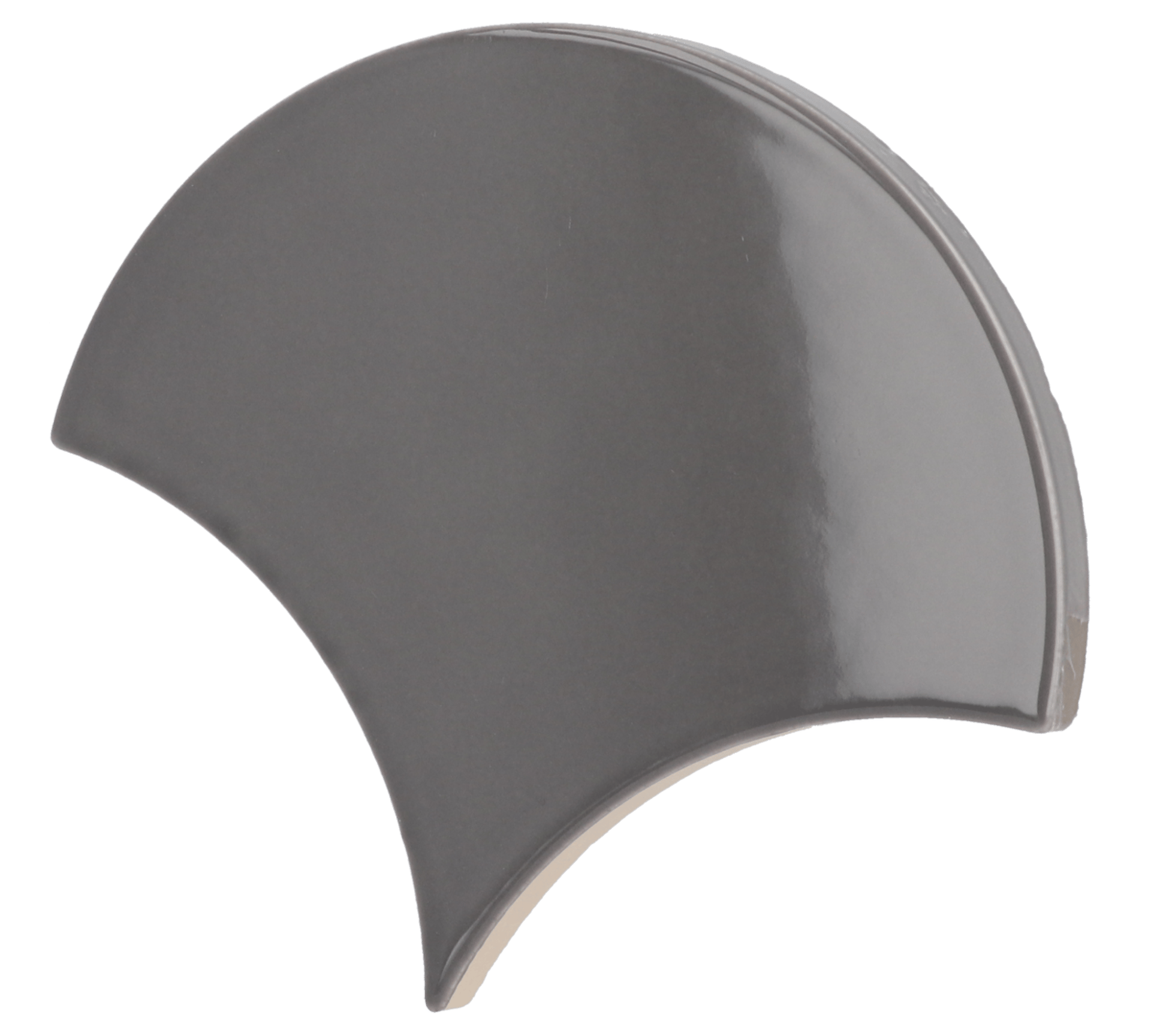 Scale Fan Dark Grey 10,6X12cm.