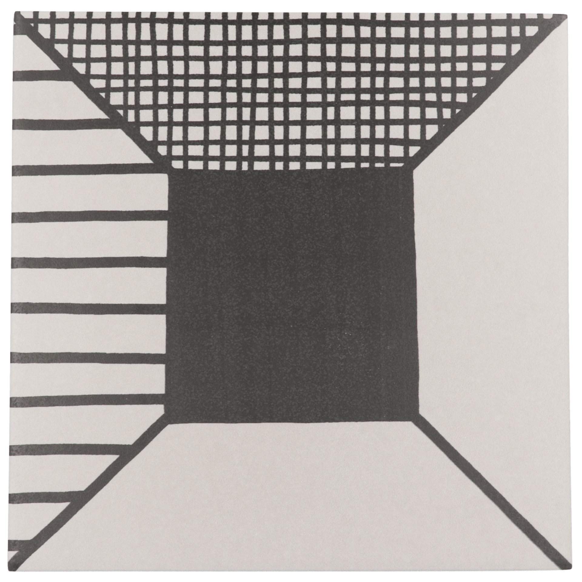 Caprice Block B&W 20X20cm.