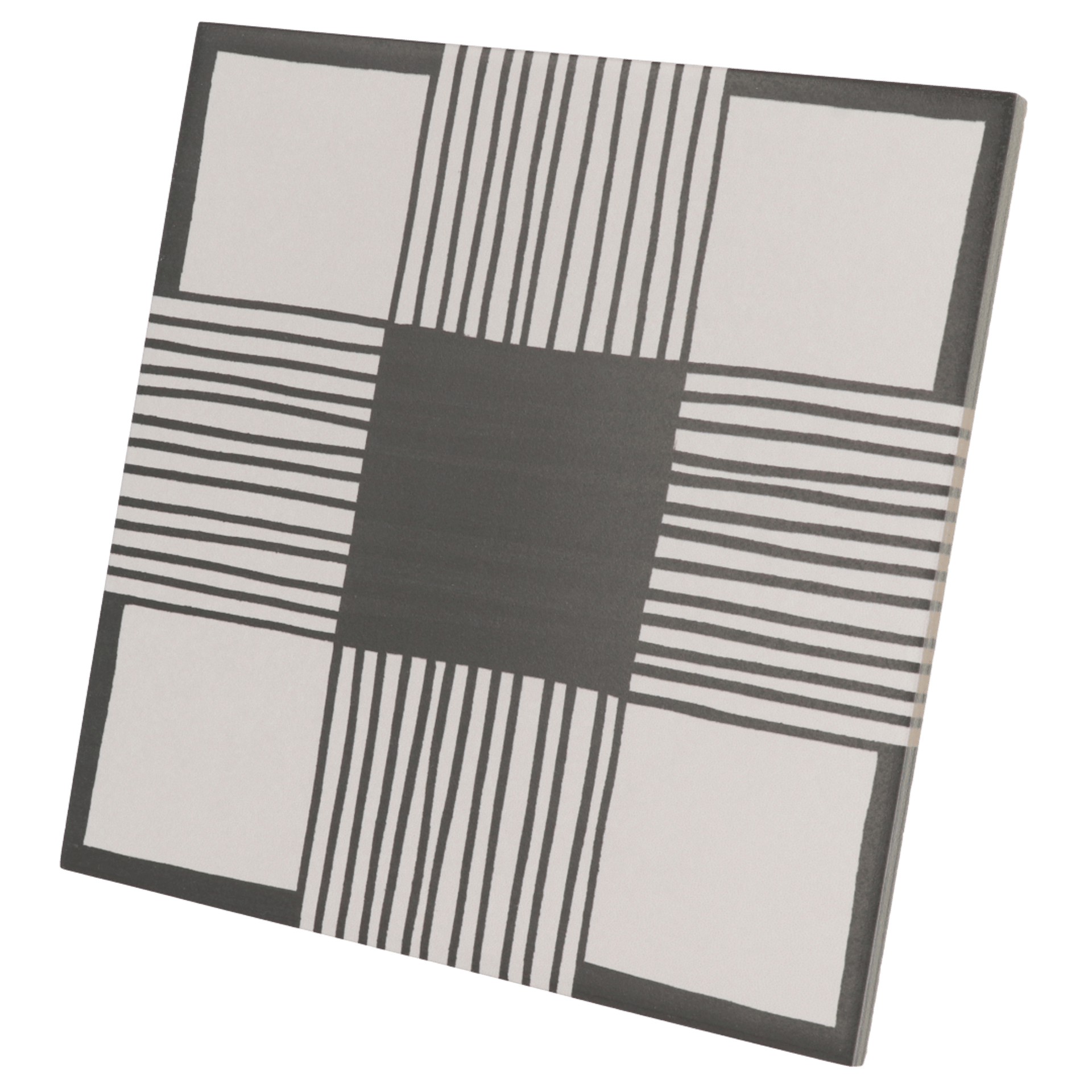 Caprice Cloth B&W 20X20cm.