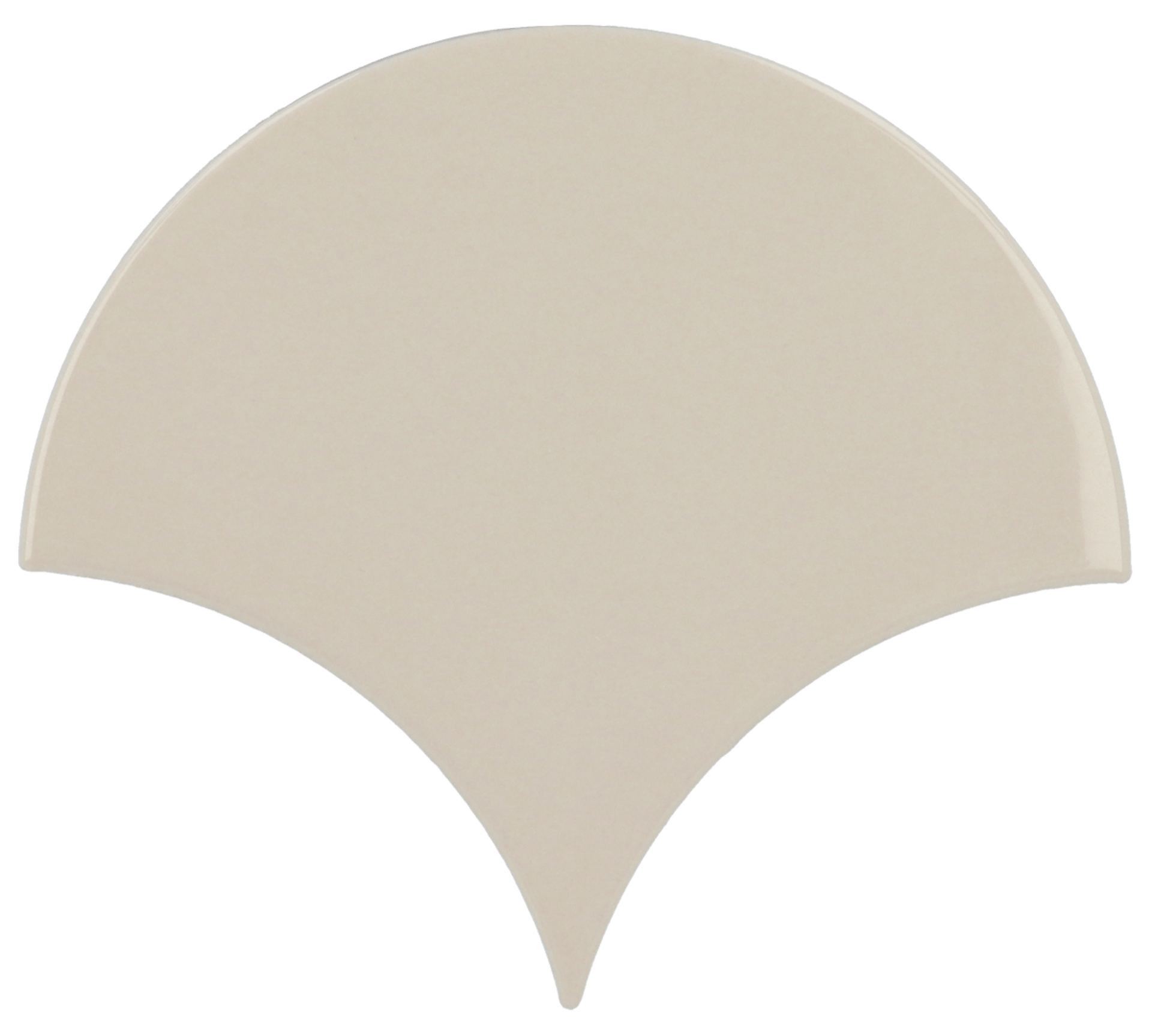 Scale Fan Greige 10,6X12cm.