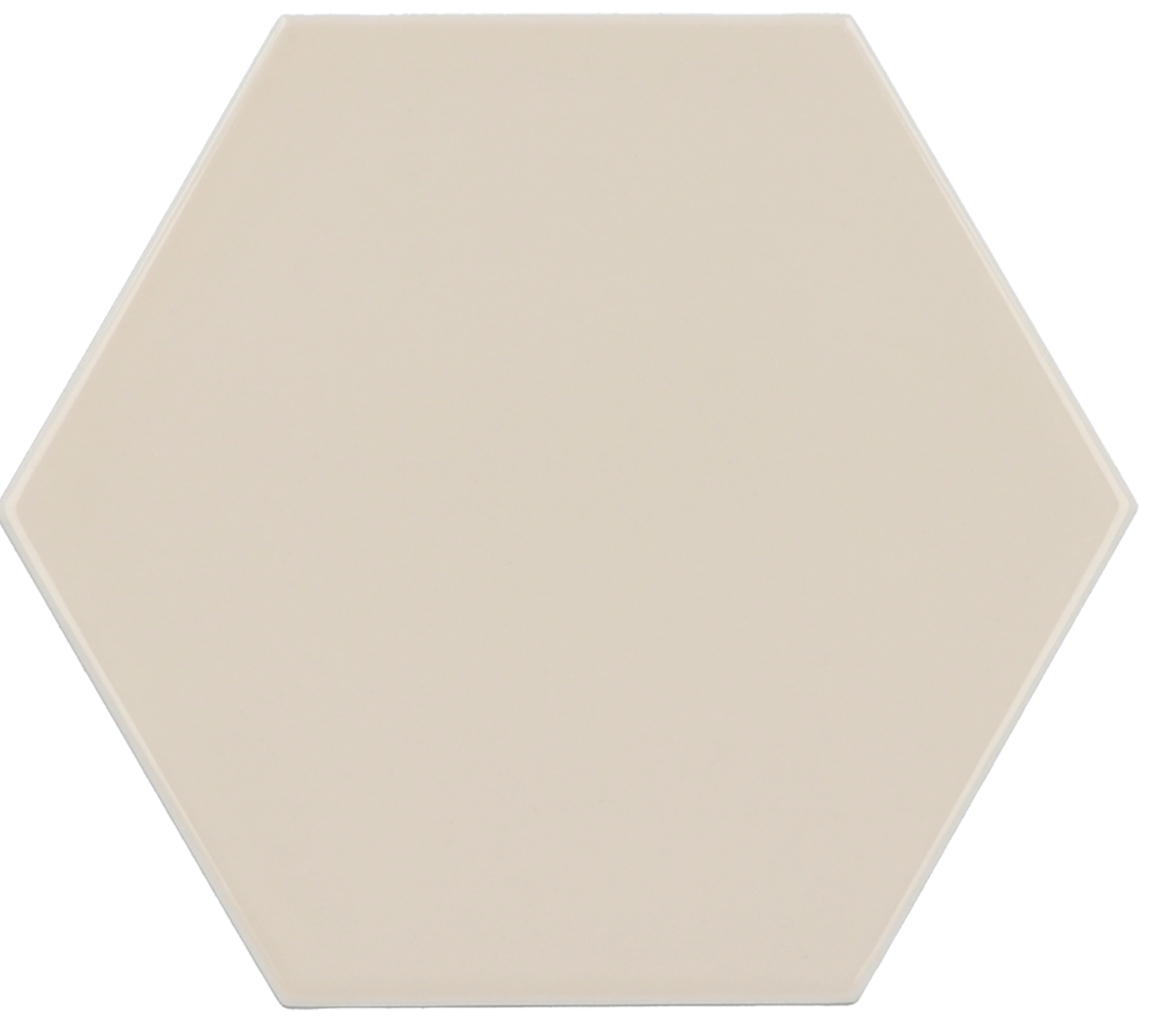Scale Hexagon Greige 12,4X10,7cm.