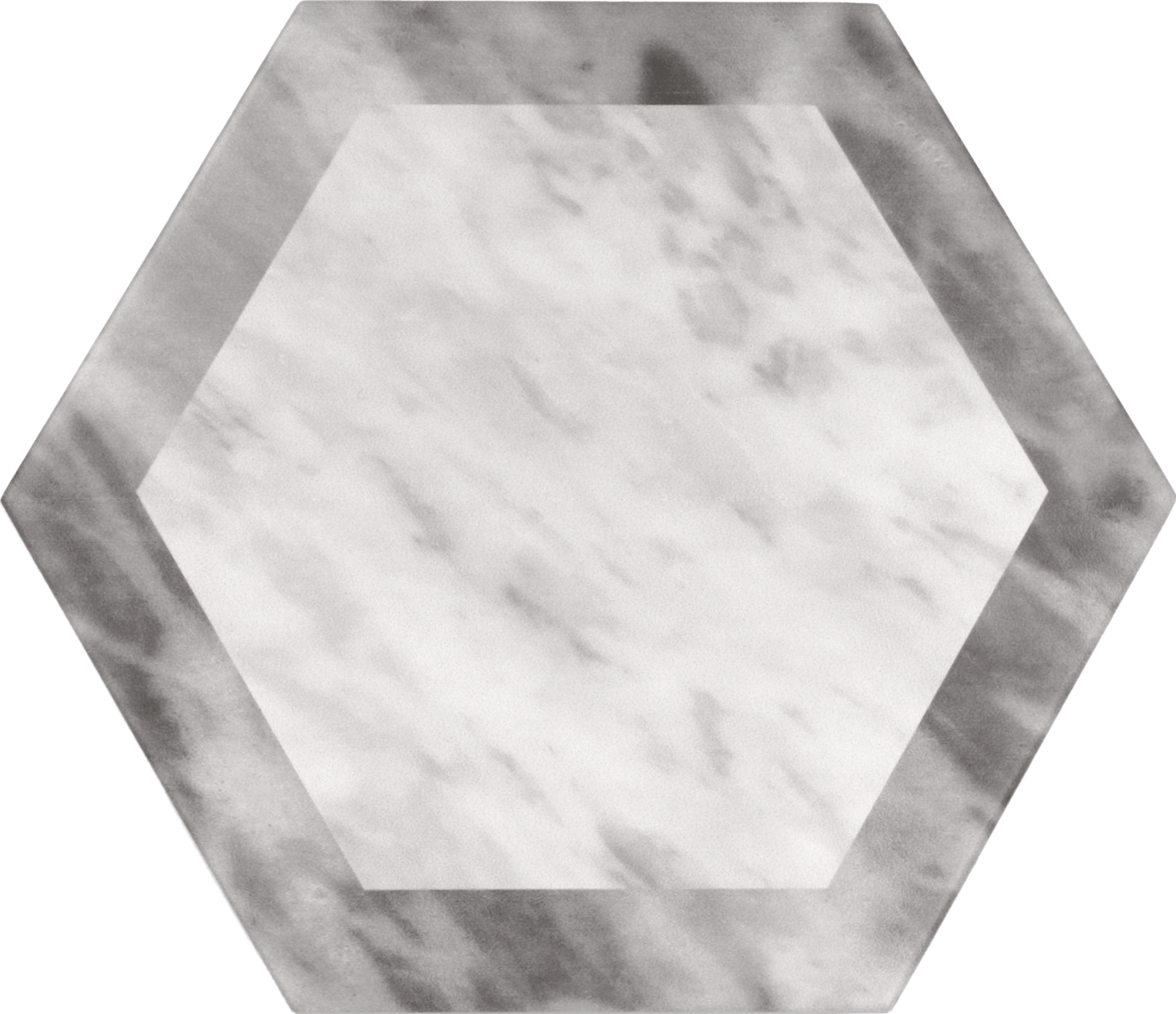 Bardiglio Hexagon Geo Matt 17,5X20cm.