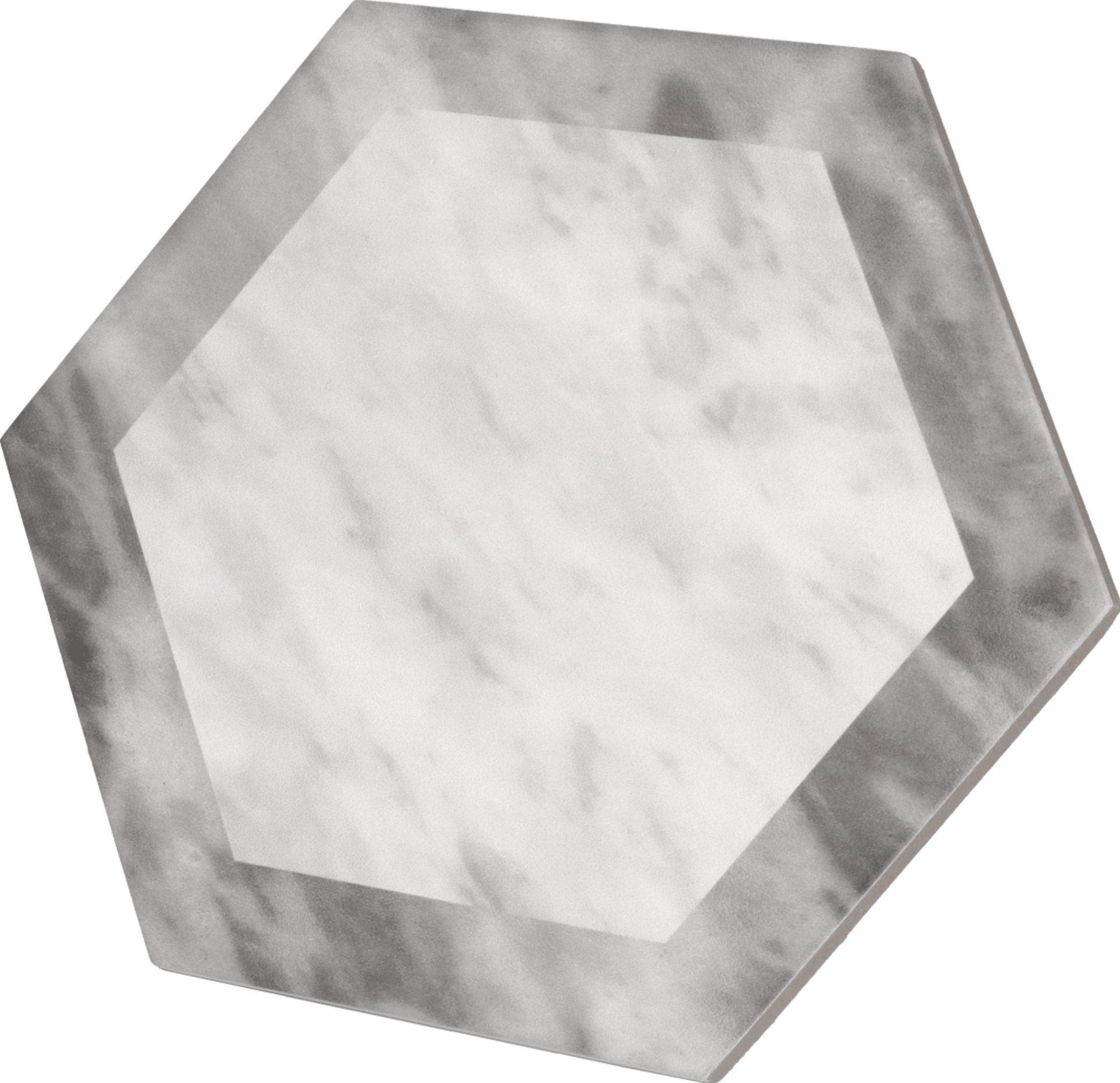 Bardiglio Hexagon Geo Matt 17,5X20cm.