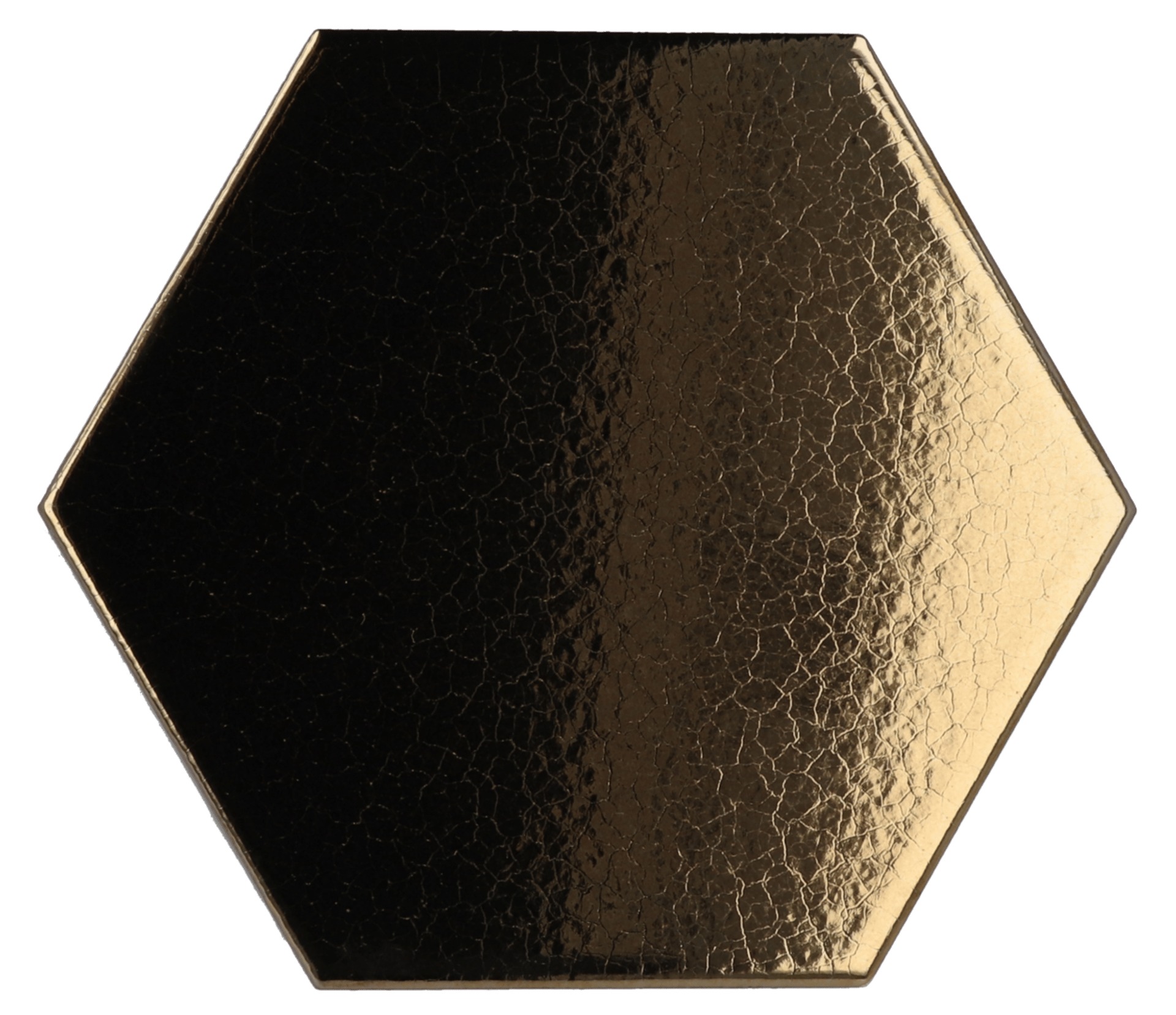 Scale Hexagon Metallic 12,4X10,7cm.