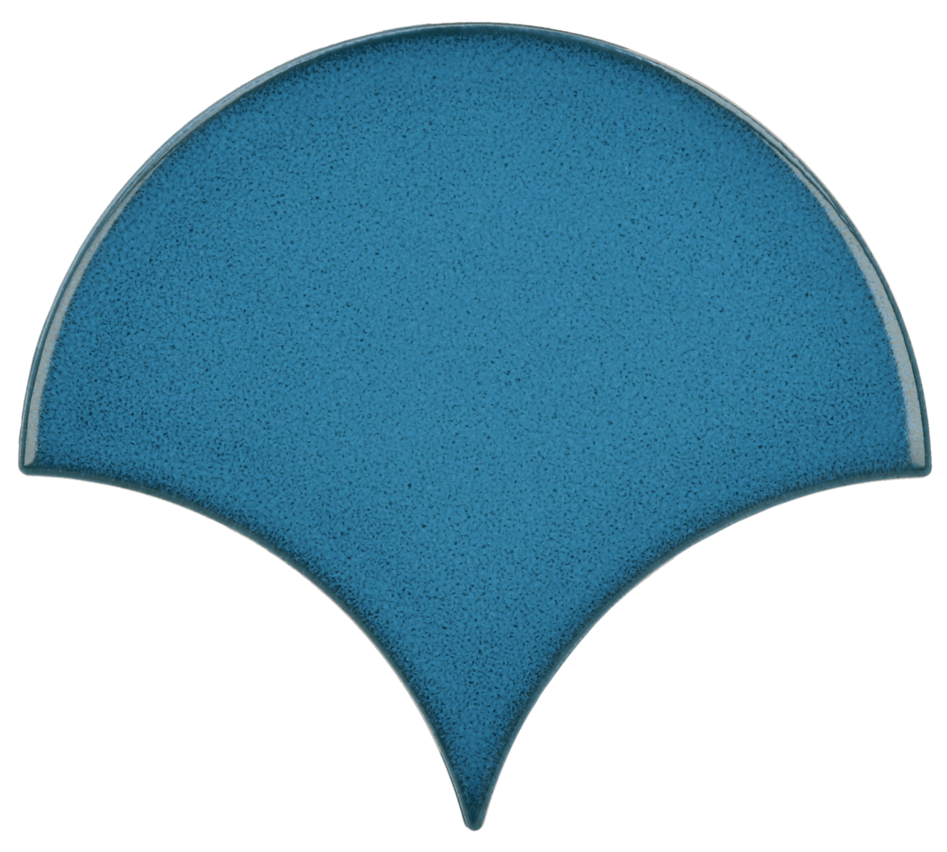 Scale Fan Electric Blue 10,6X12cm.