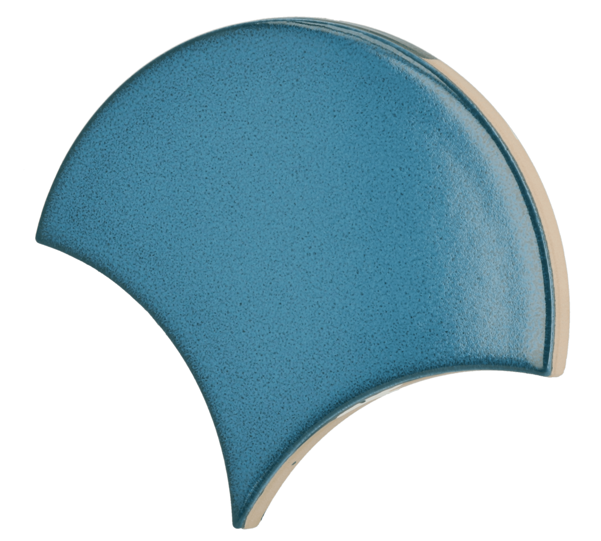 Scale Fan Electric Blue 10,6X12cm.