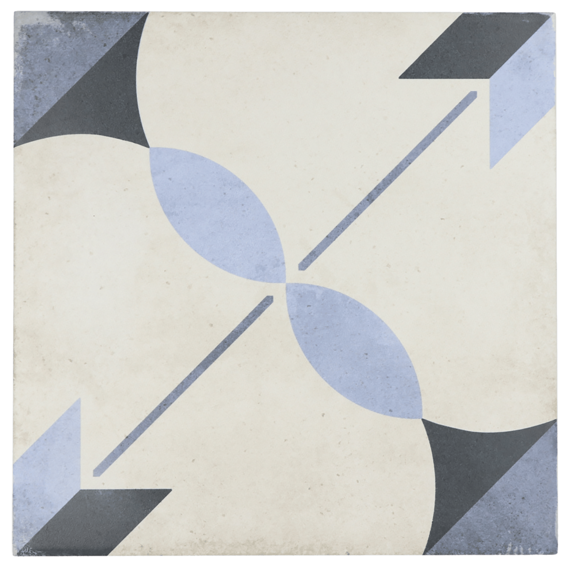 Art Nouveau Arcade Blue 20X20cm.