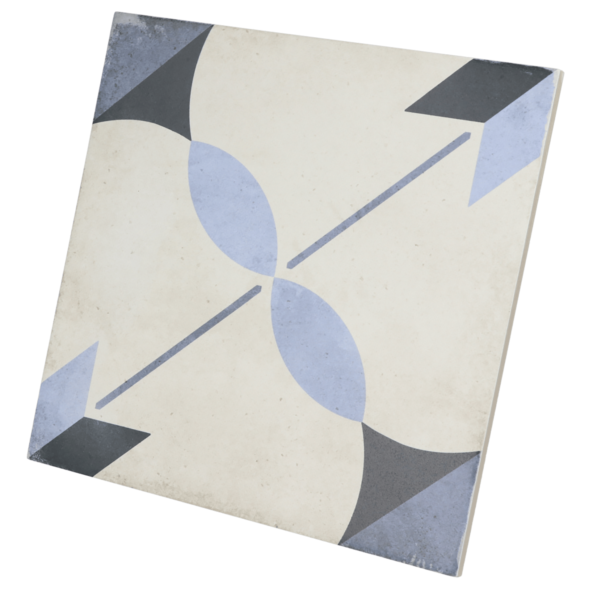 Art Nouveau Arcade Blue 20X20cm.