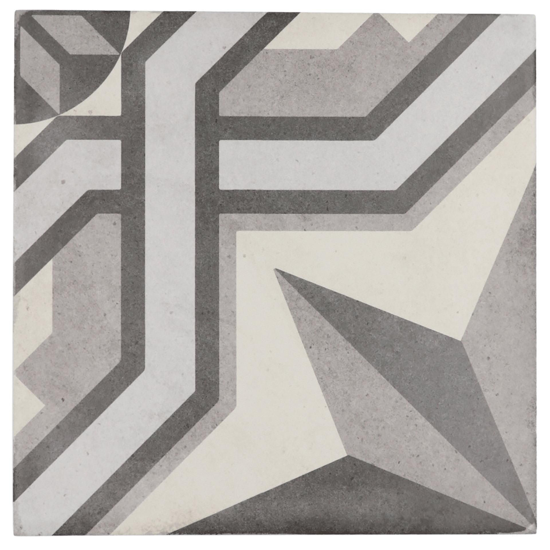 Art Nouveau Cinema Grey 20X20cm.