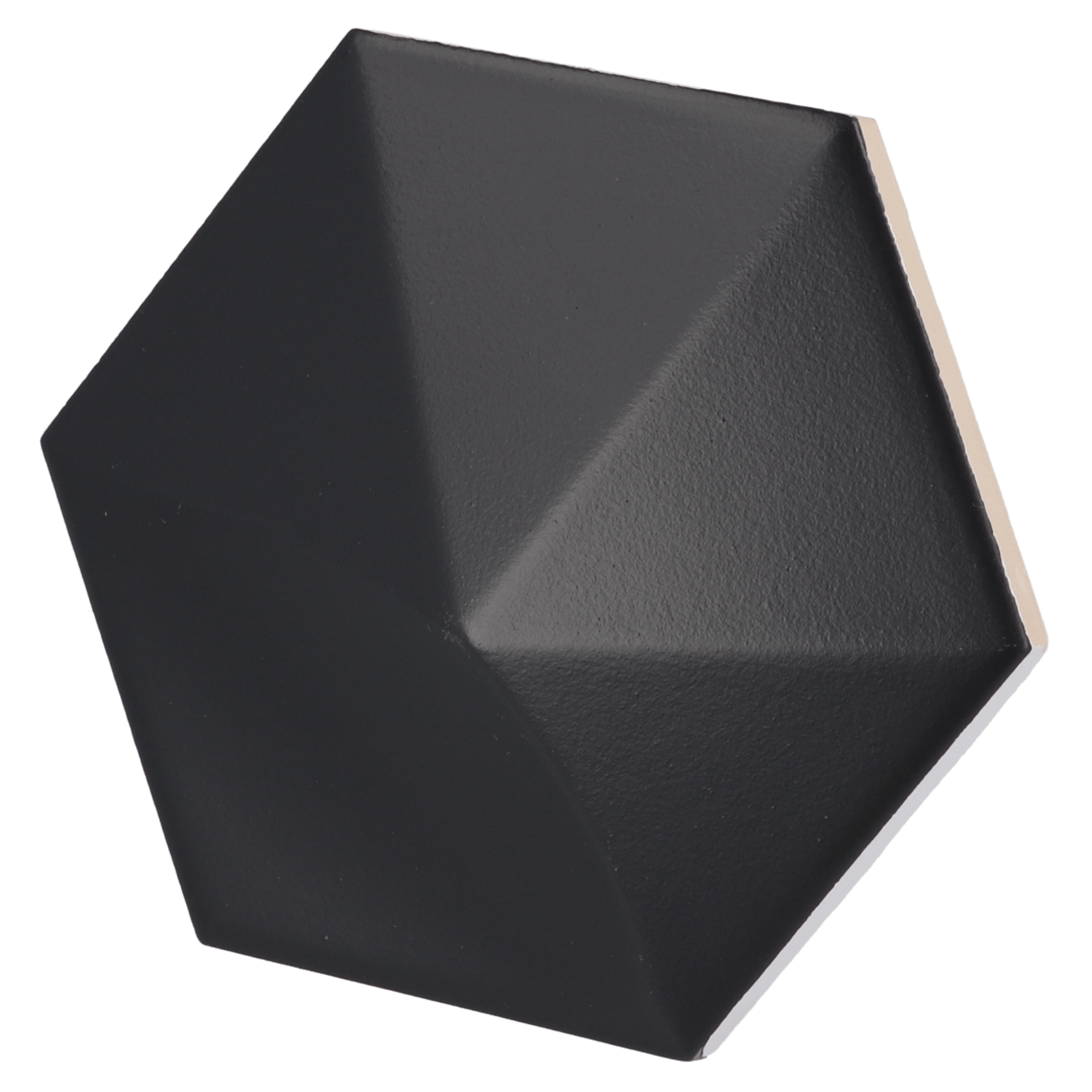 Oberland Black Matt 12,4X10,7cm.