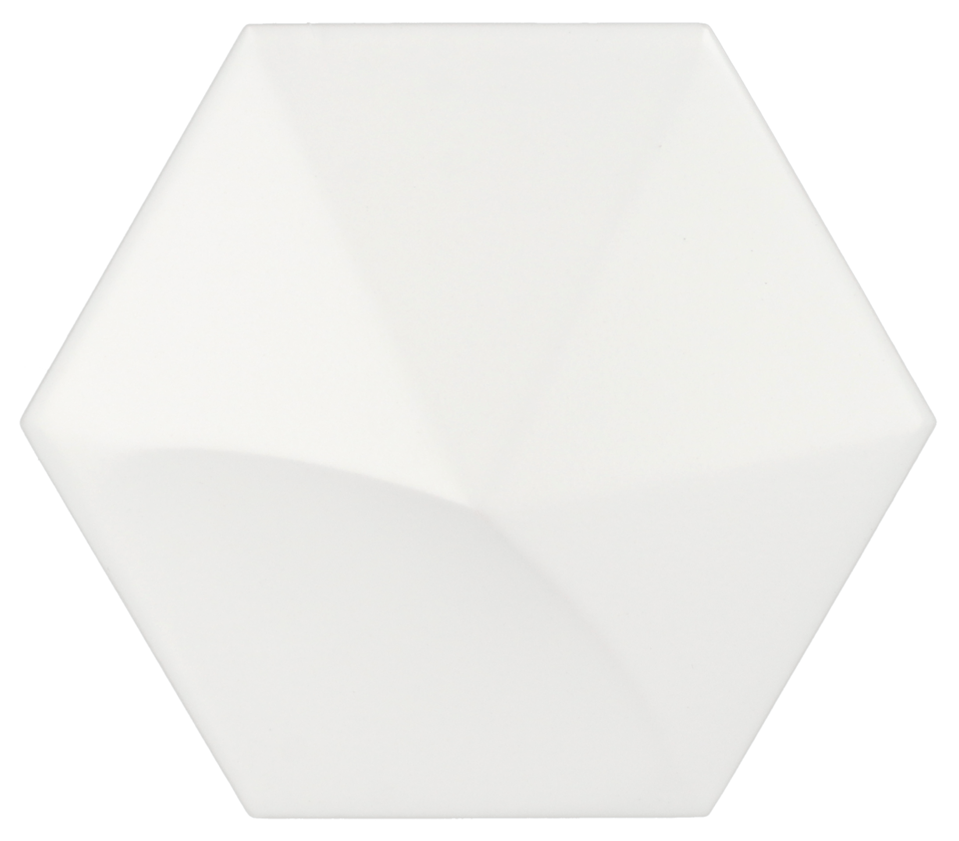 Oberland White Matt 12,4X10,7cm.