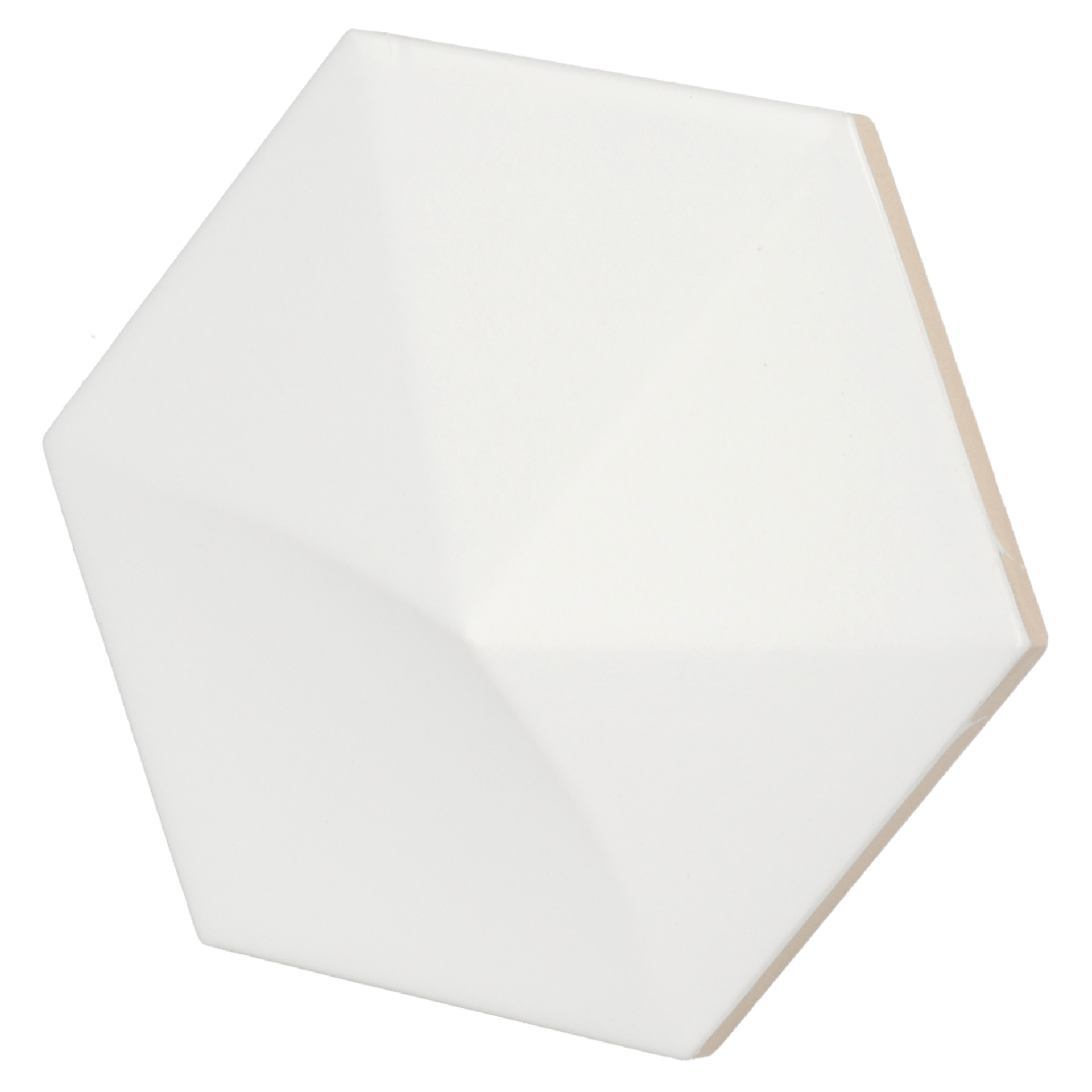 Oberland White Matt 12,4X10,7cm.