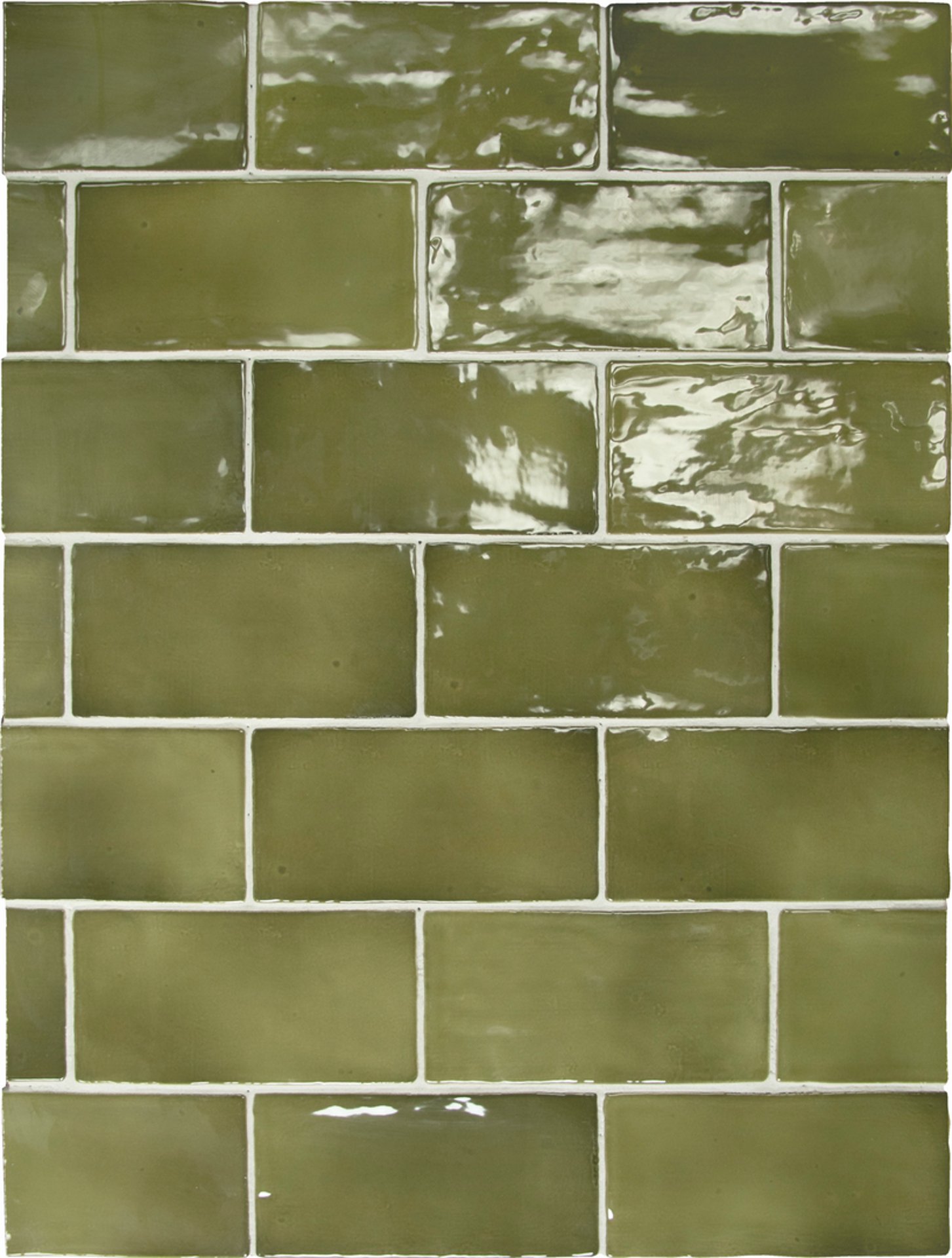 Manacor Basil Green 7,5x15cm