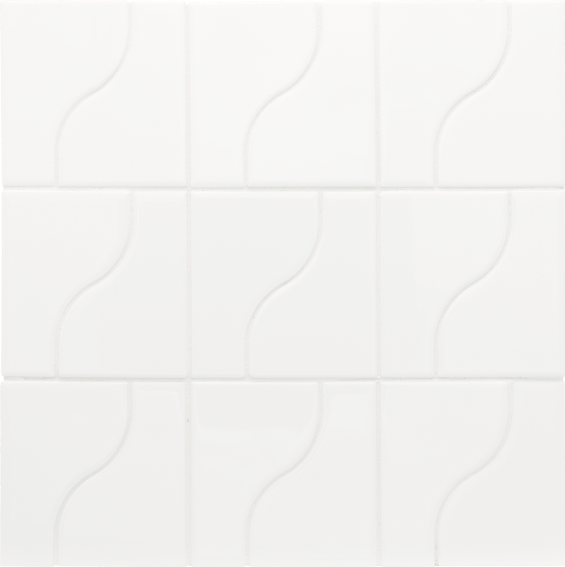 Curve White 8,3X12cm.