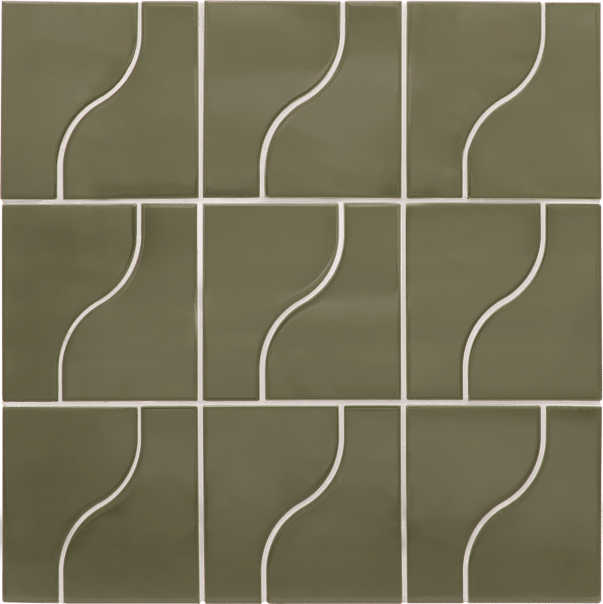 Curve Garden Green 8,3X12cm.