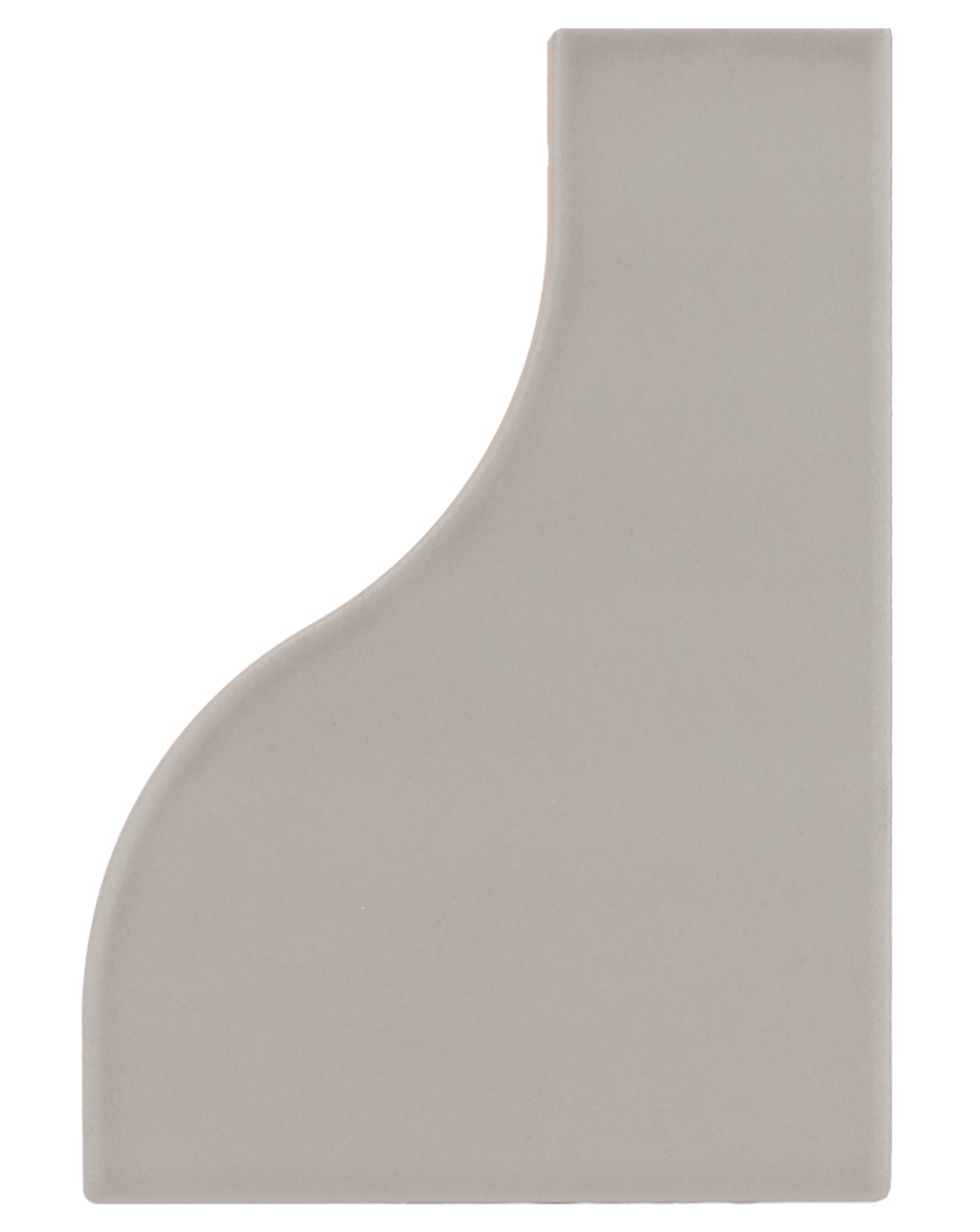 Curve Grey Matt 8,3X12cm.