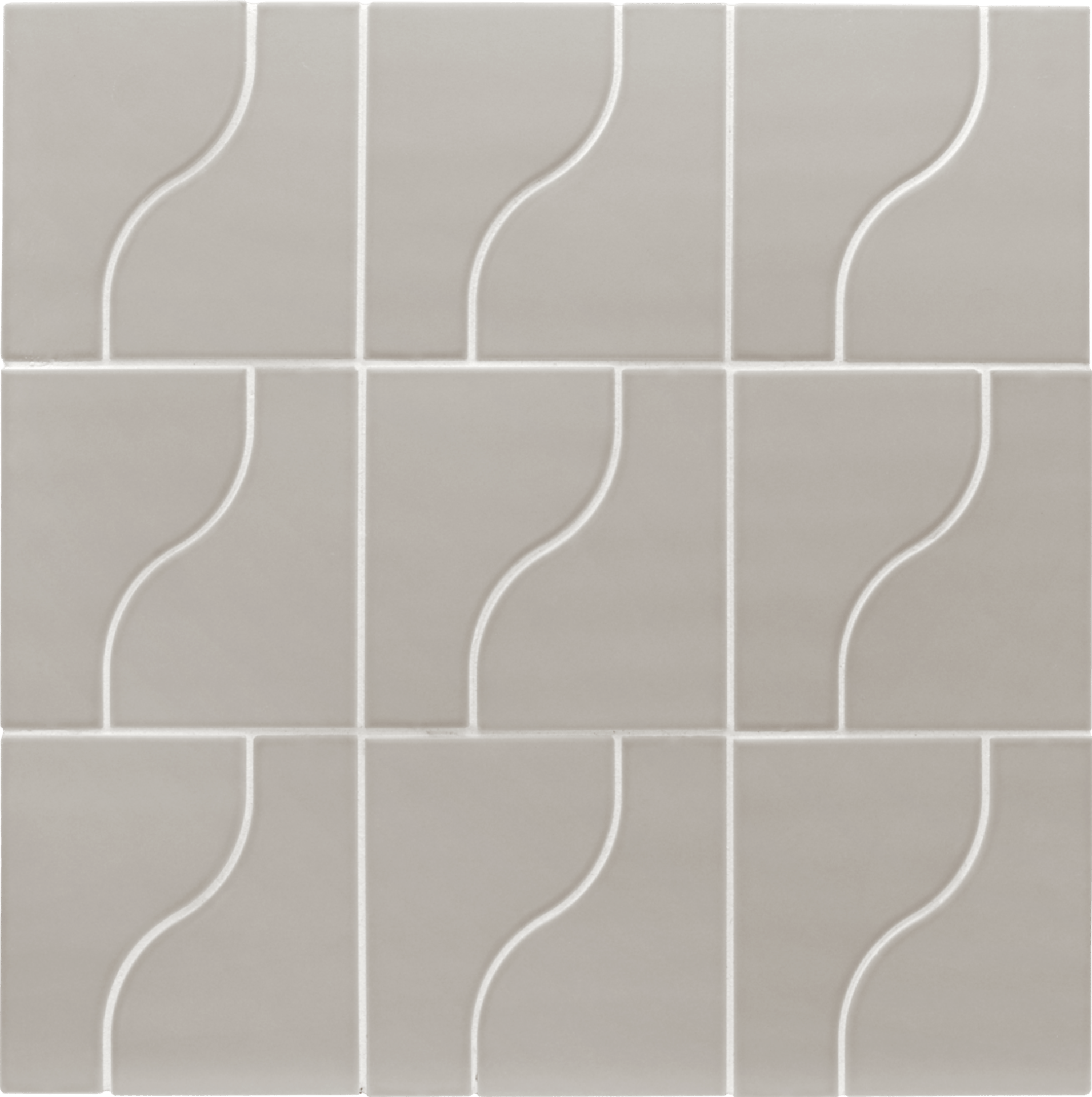 Curve Grey Matt 8,3X12cm.