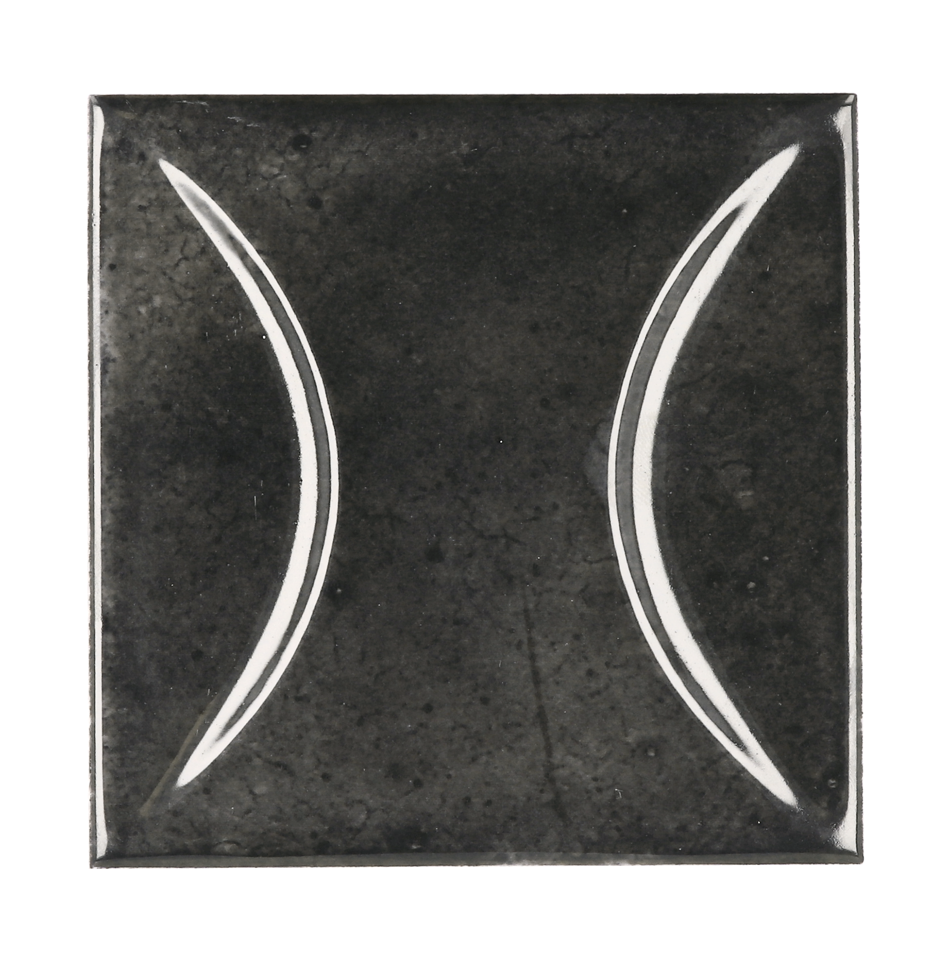 Hanoi Arco Black Ash 10x10cm.