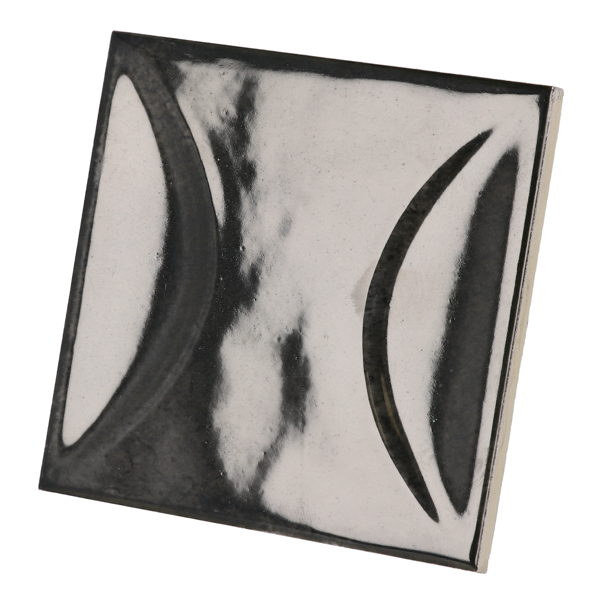 Hanoi Arco Black Ash 10x10cm.