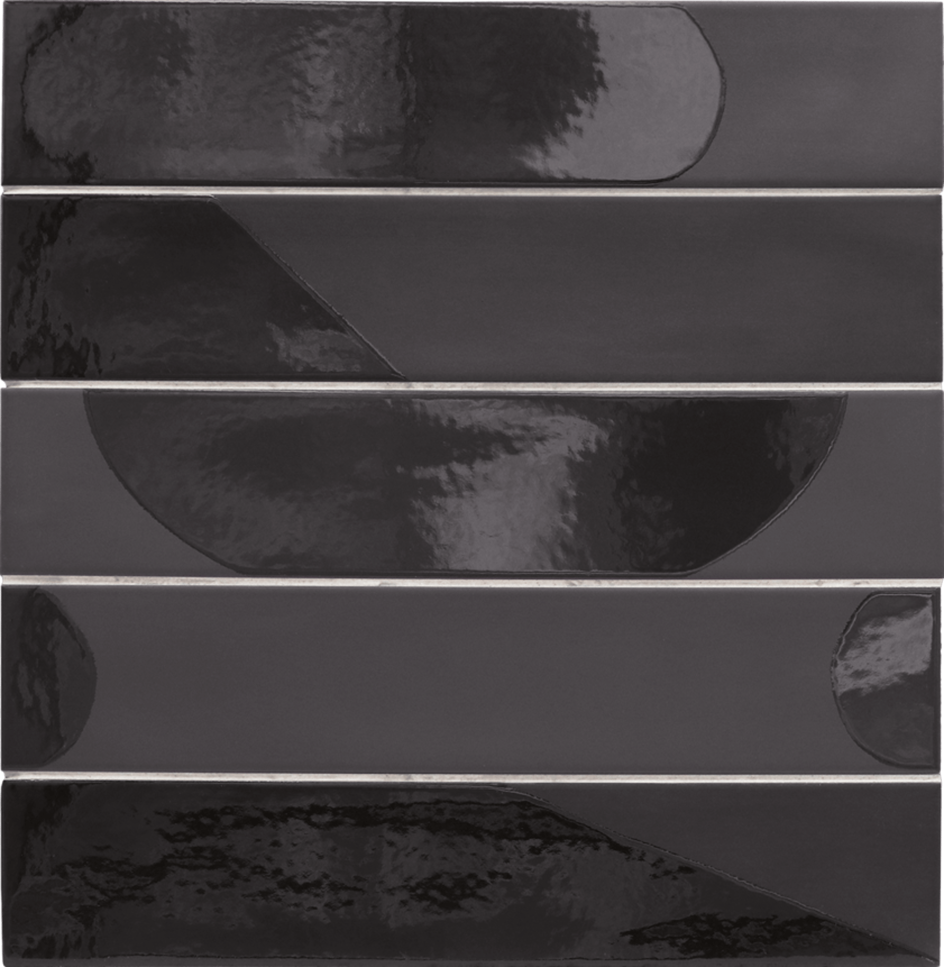 Wadi Decor Noir 6X30cm.