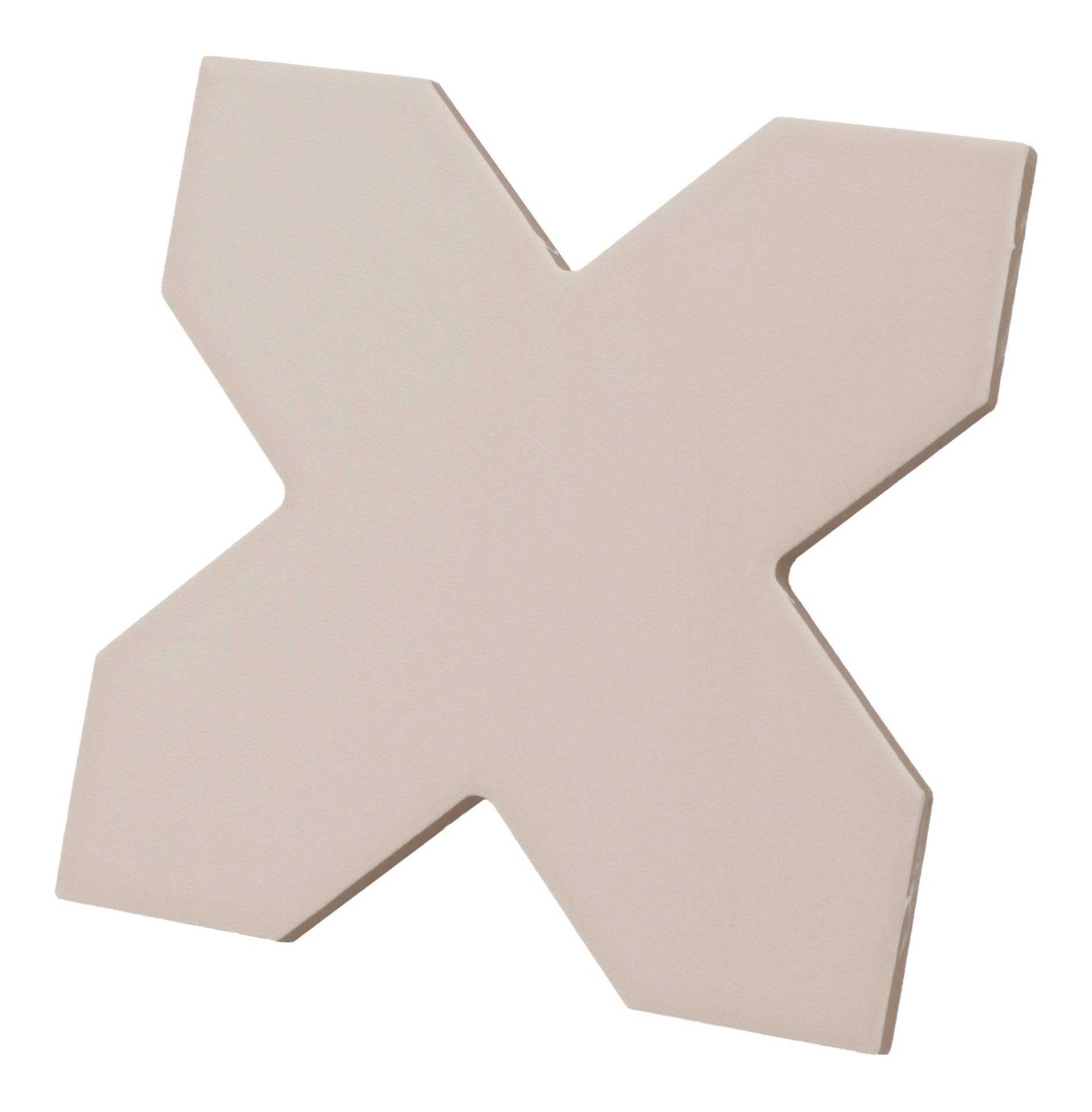 Porto Cross Taupe 12X12cm.