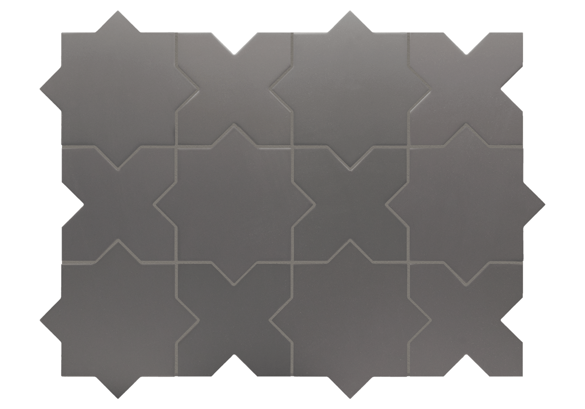 Porto Star Black 16,8X16,8cm.