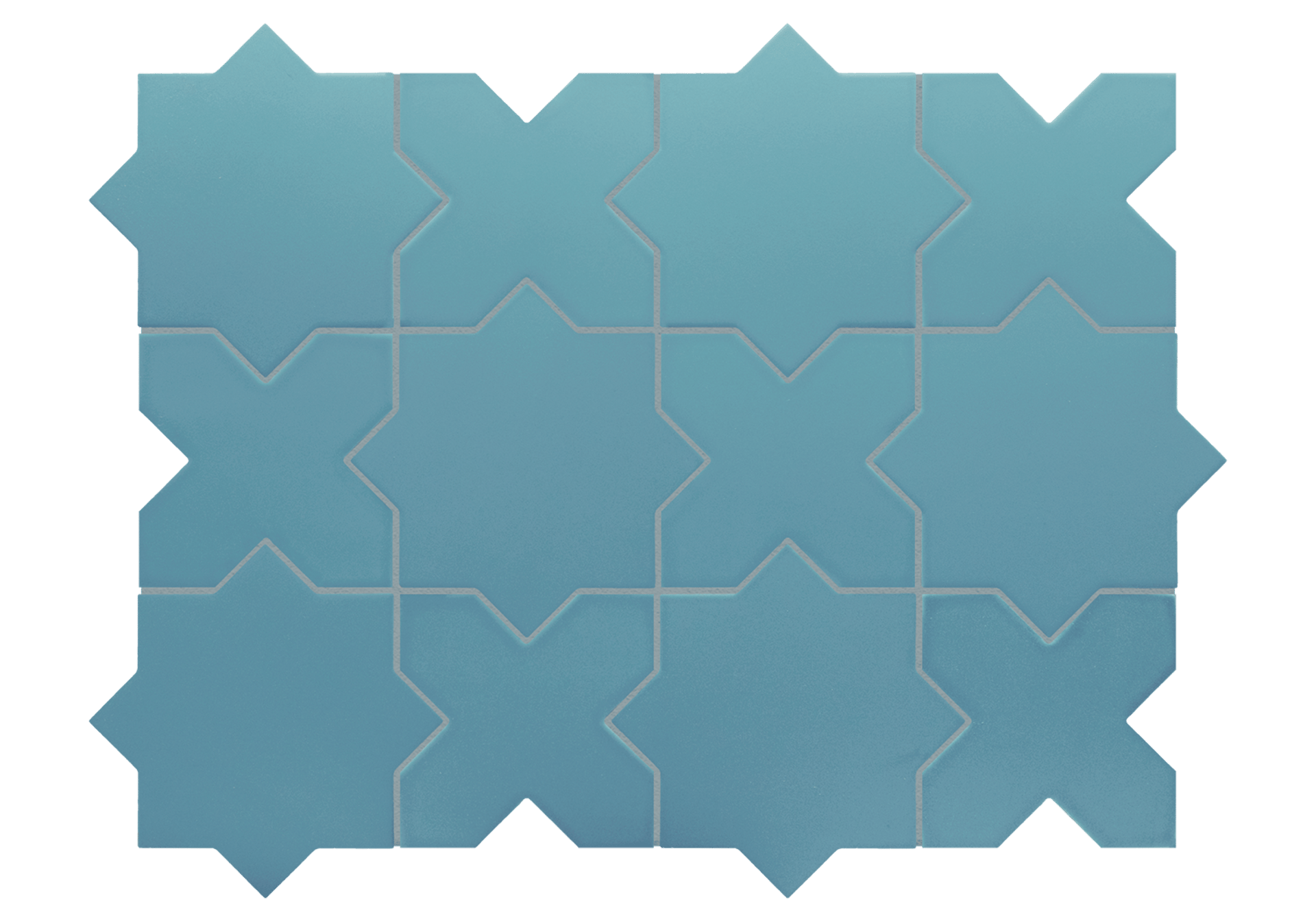 Porto Cross Azure 12X12cm.