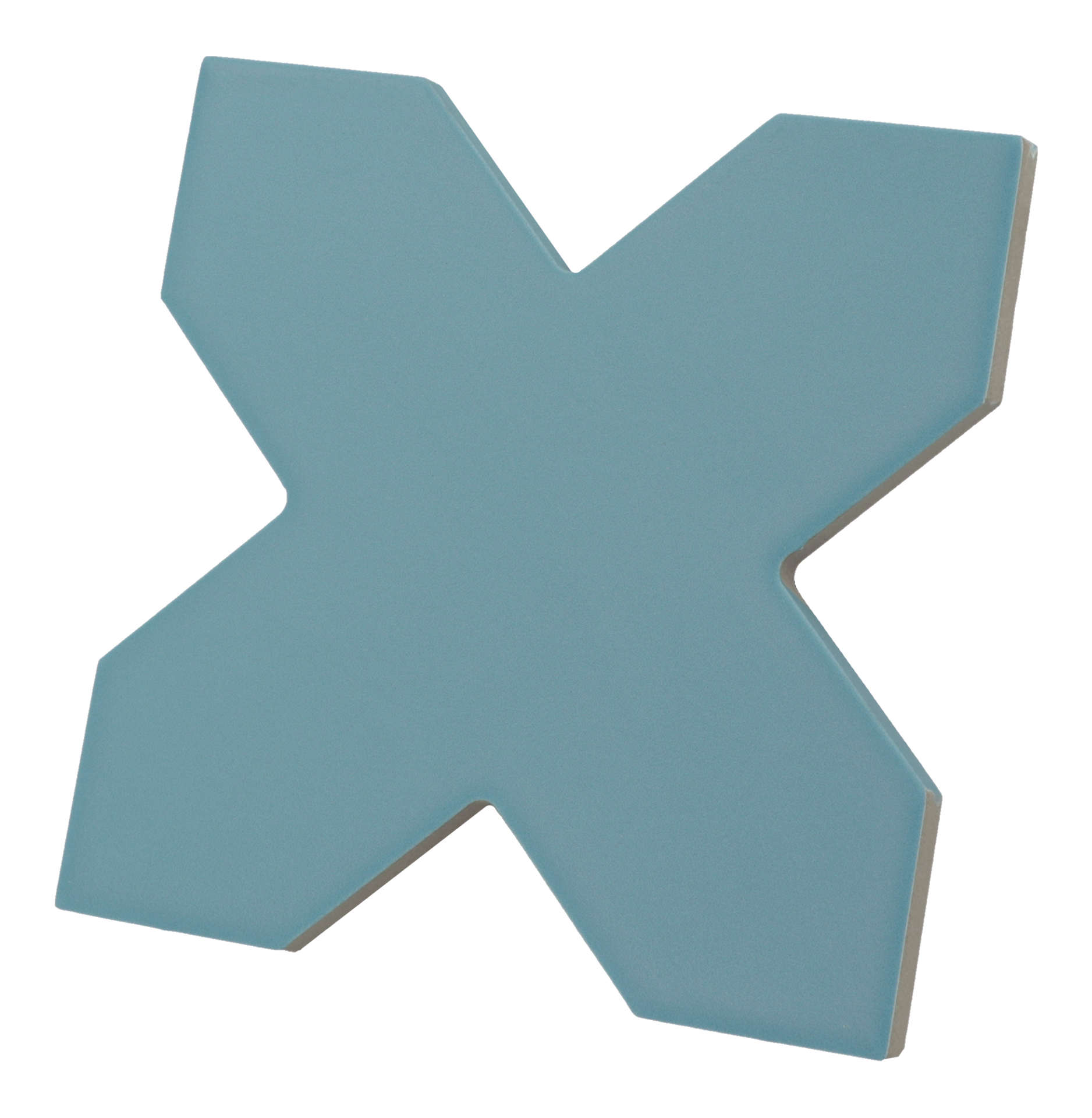 Porto Cross Azure 12X12cm.