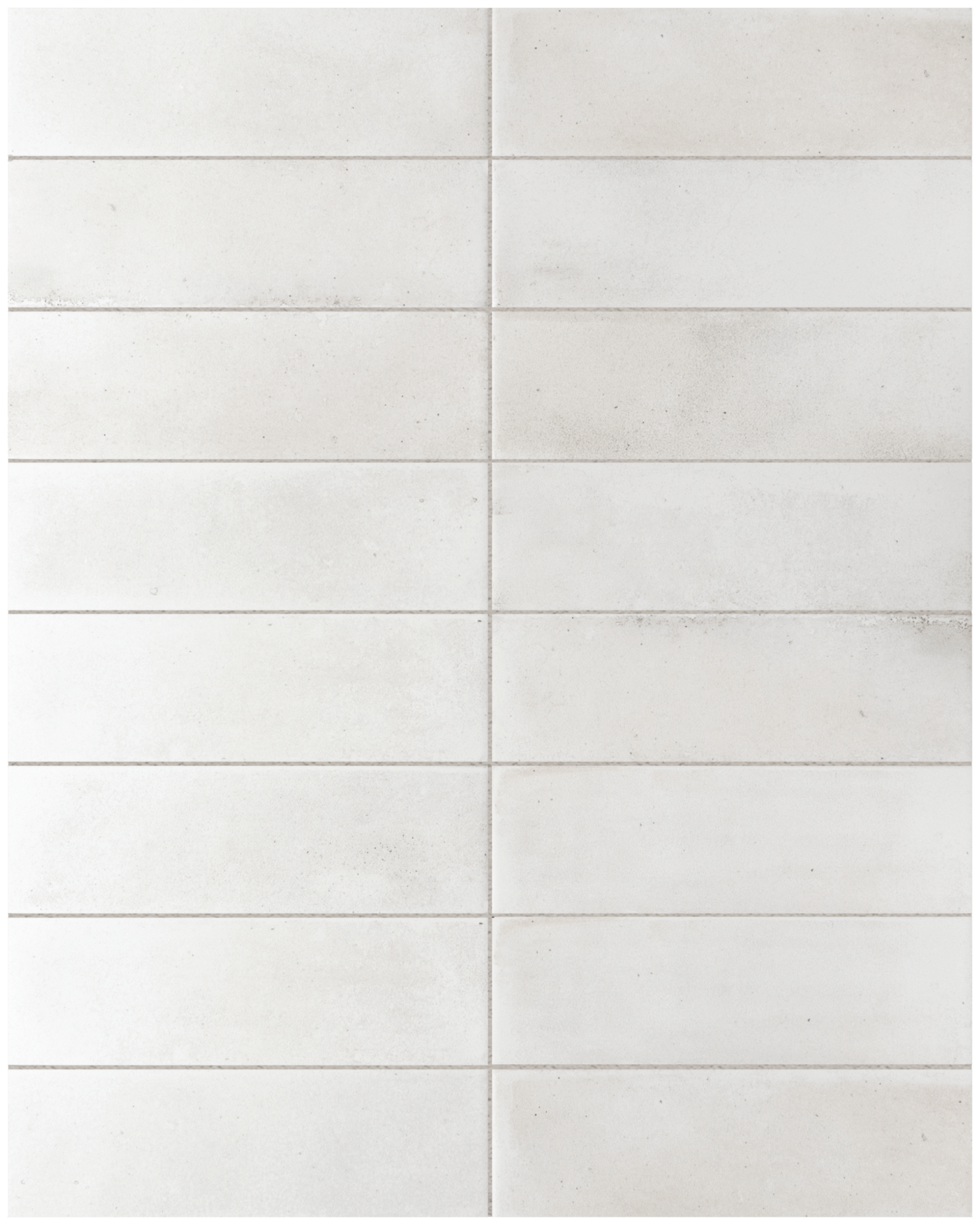 Raku White 6X18,6cm.