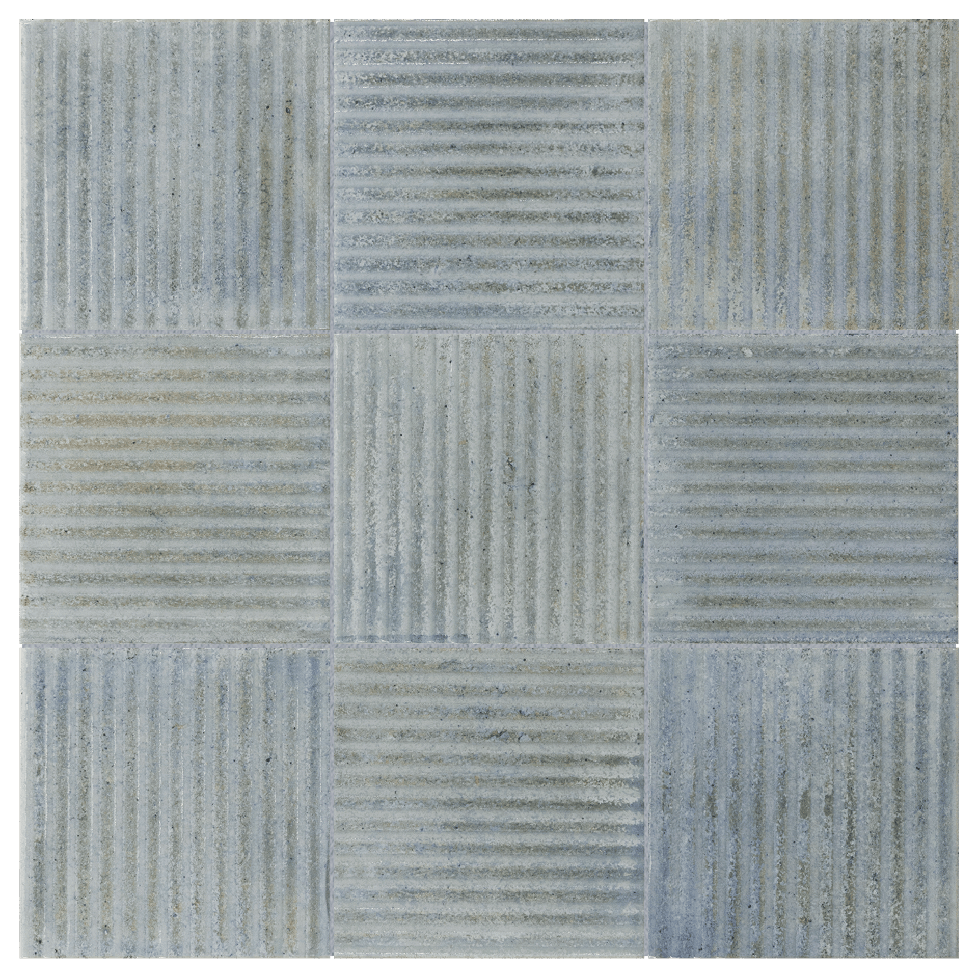 Raku Line Sea 10X10cm.