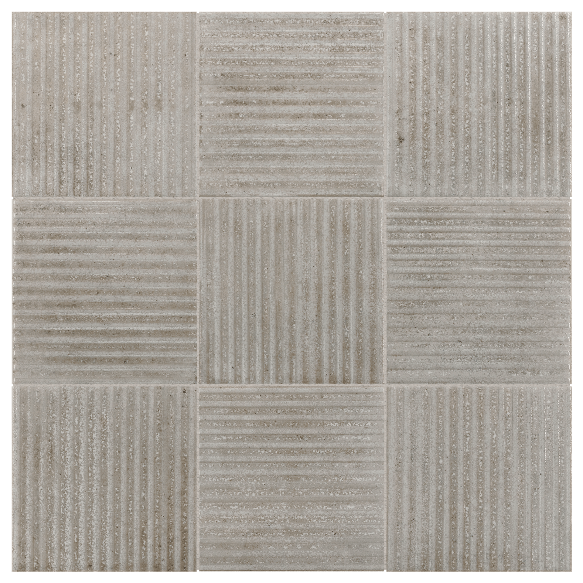 Raku Line Smoke 10X10cm.