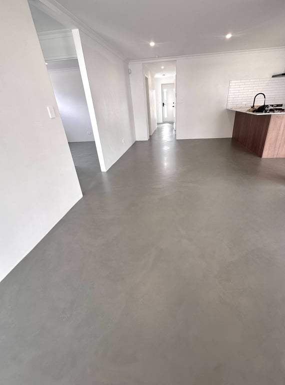 Microcement Applications