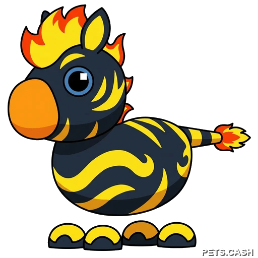 Flaming Zebra