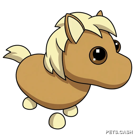 Shetland Pony Light Brown