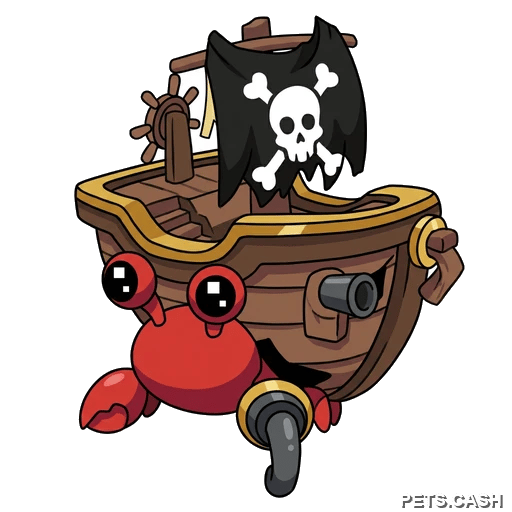 Pirate Hermit Crab