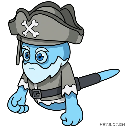 Pirate Ghost Capuchin Monkey