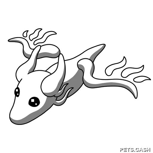 Halloween White Ghost Dragon