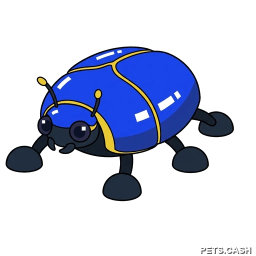 Giant Blue Scarab