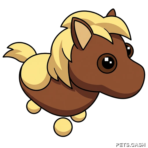 Shetland Pony Dark Brown