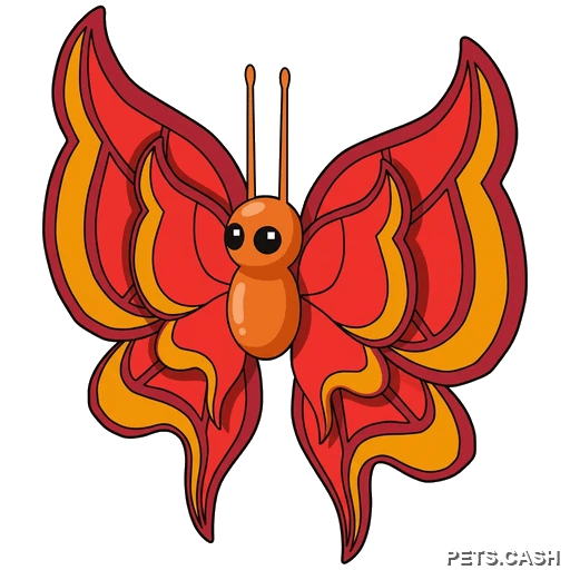 Vermilion Butterfly