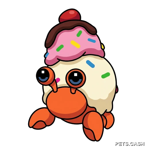 Ice Cream Hermit Crab