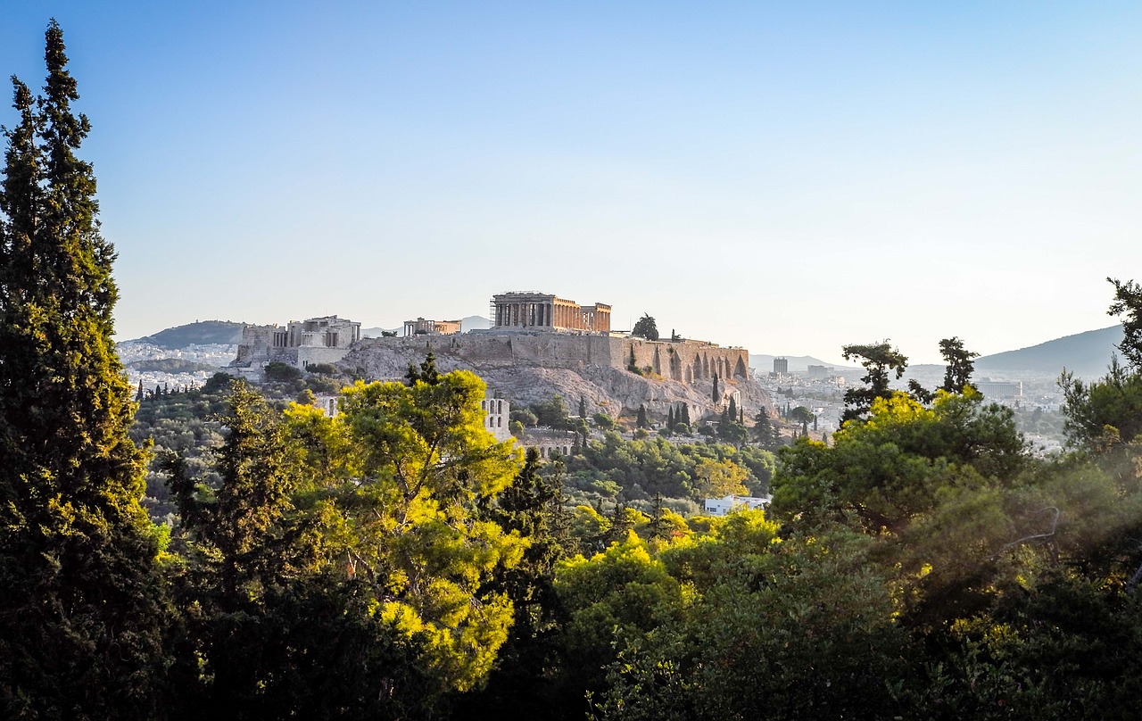 Athen, drei Reiserouten