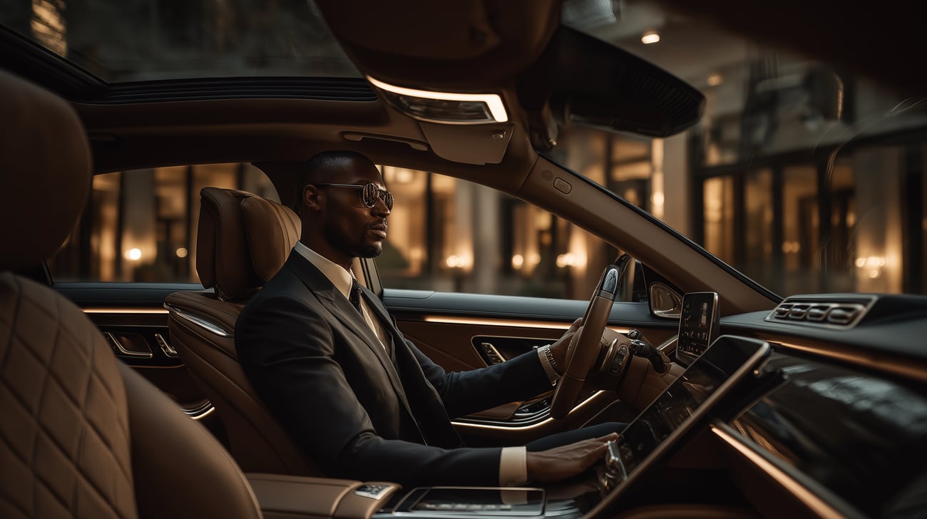 Seamless chauffeur journey