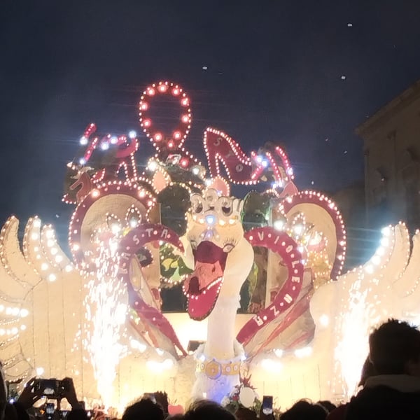 The Festival of Flowers at the foot of Mt Etna