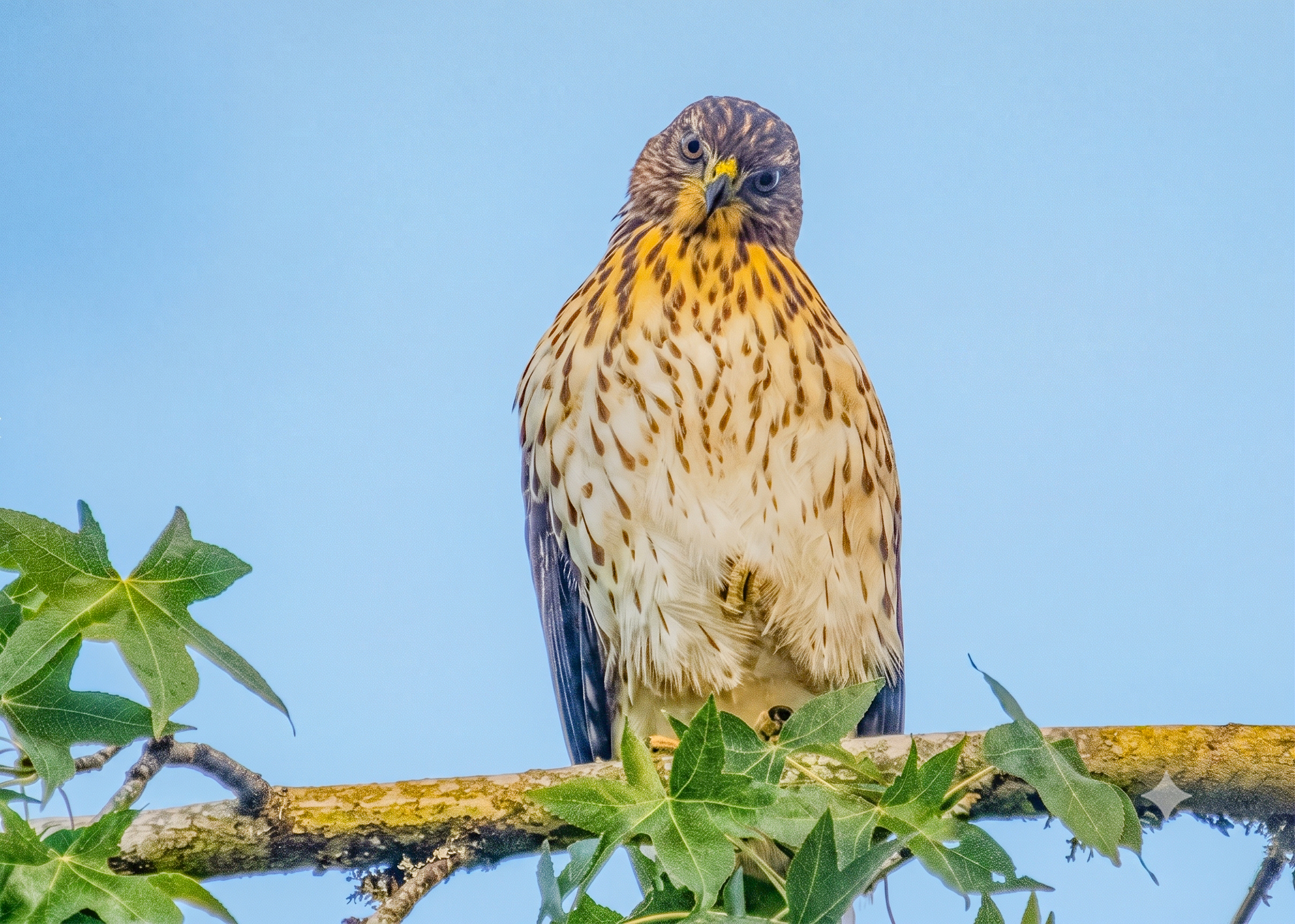 Cooper's Hawk at Sellwood Park, head tilted