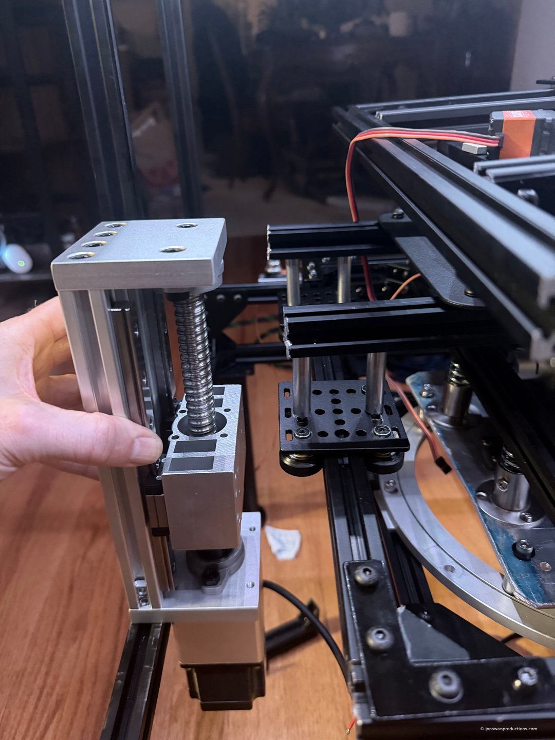 Z axis actuator assembly