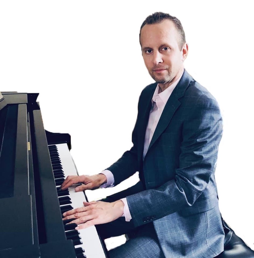 Jonathan at the piano