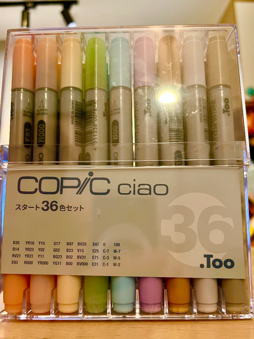 copic markers 麥克筆36色 Buyandship Hong Kong