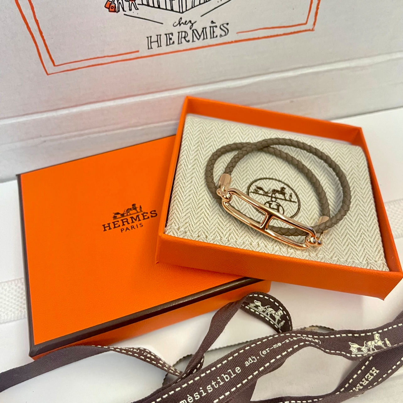 Hermès Roulis Double Tour bracelet Buyandship Hong Kong