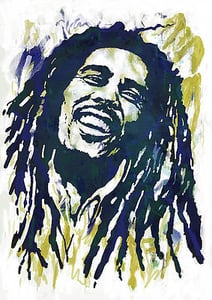 Bob Marley – Pop art